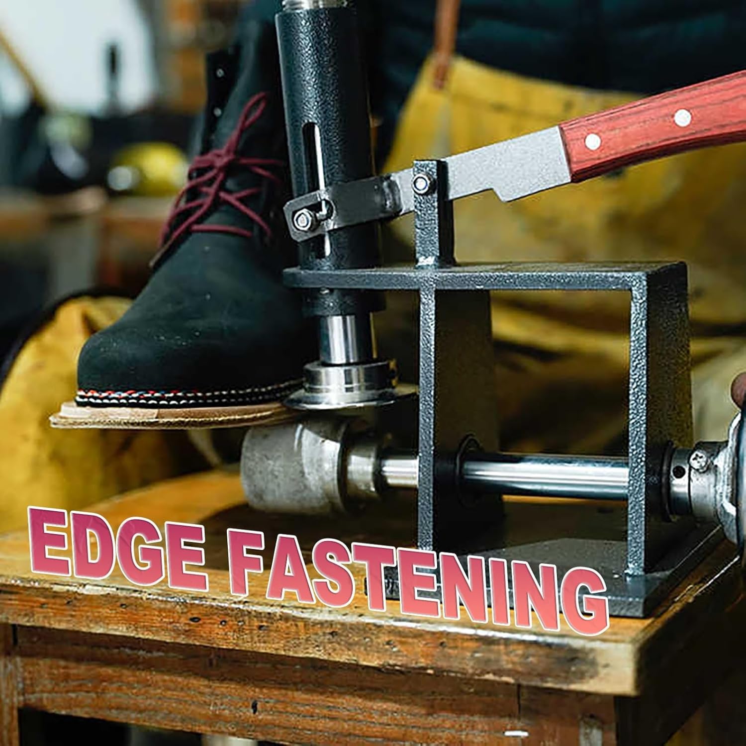 Machine d'étirement de chaussures, presse manuelle pour aplatir l'ourlet, outil de réparation