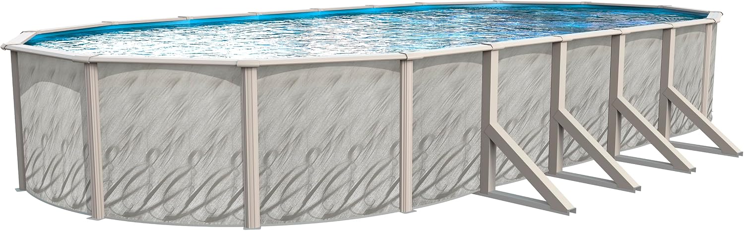 Lake Effect Meadows 15x30 Oval Above Ground Pool Review: Durable Backyard Swimming Pool for Garden Oasis