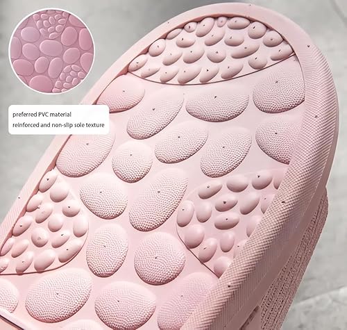 Miniatura 6 de Pantuflas de masaje de acupresión, sandalias de reflexología terapéutica para masaje de pies de acupunto, shiatsu, arco para alivio del dolor,