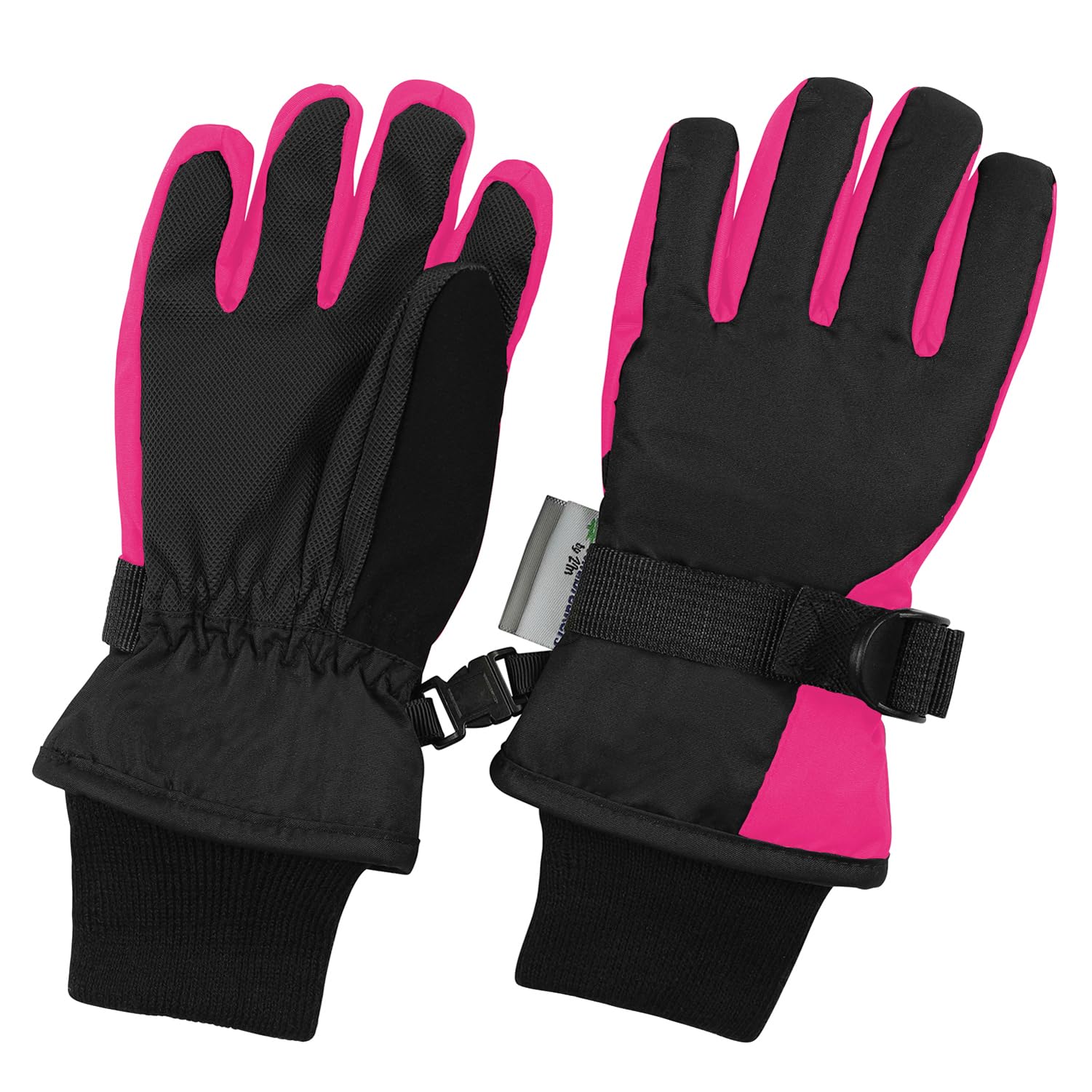 Waterproof Kids Ski Snow Gloves, 100G 3M Thinsulate Warm Winter Boys Girls