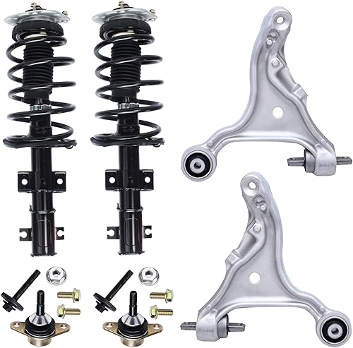 Miniatura 15 de Detroit Axle - Kit de puntales delanteros de 6 piezas para Chevrolet Aveo Aveo5 Pontiac G3 Wave, barra estabilizadora, varillas de acoplamiento