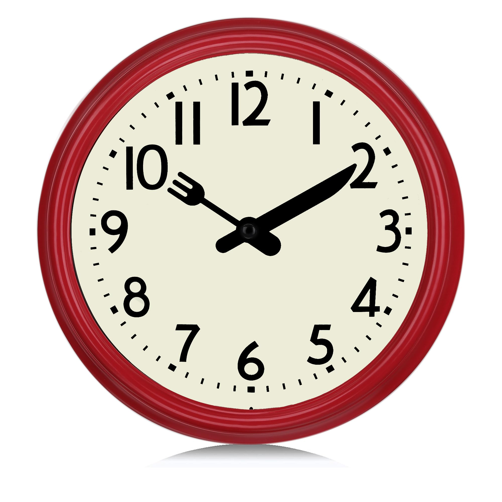 Amazon.com: Lafocuse Retro Silent Kitchen Wall Clock with Knife