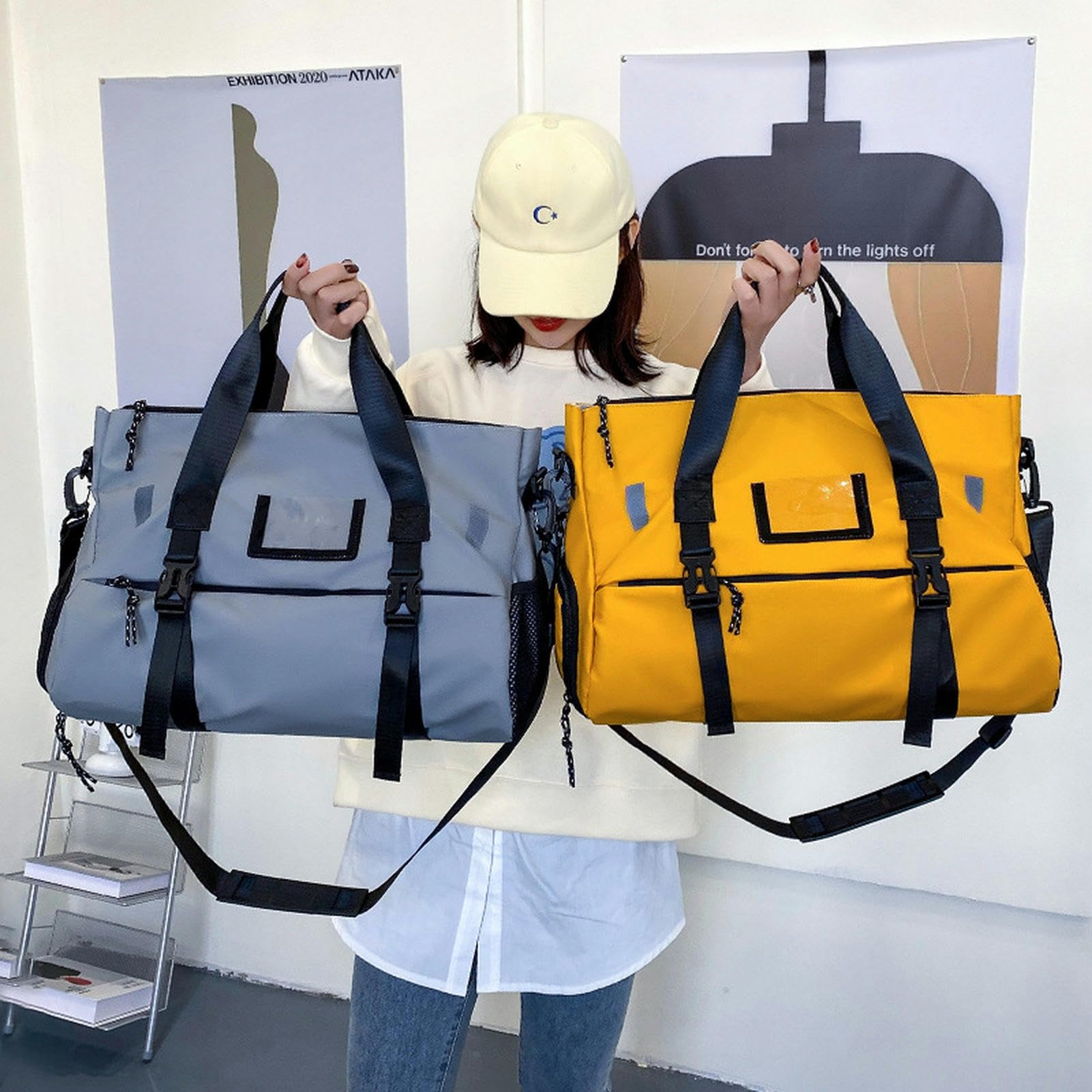 handgepäck Tasche Fitness -Tasche Sportgepäck Handgeführt Yoga Bag Reisetasche