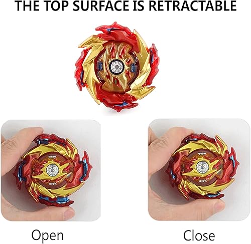 Miniatura 2 de Hozuumo Bey Battling Top Burst Gyro Toy Set juego de batalla de lanzadores regalo para niños B-174-01174-02