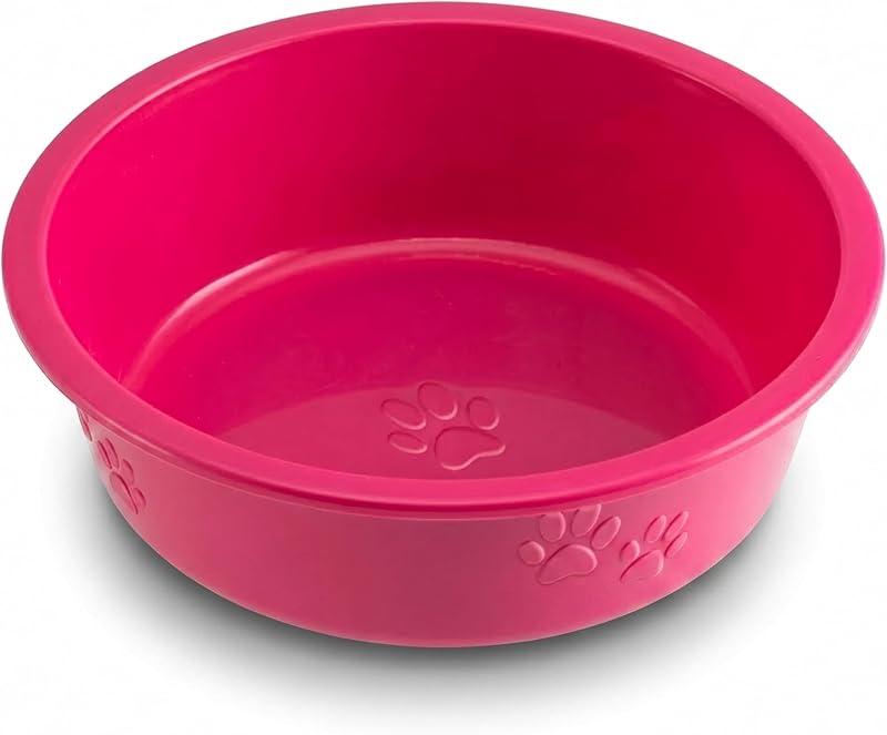 Loving Pets Dolce Luminoso Dog Bowl, Large, Pink