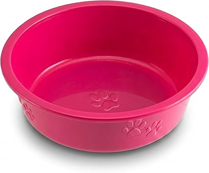 Loving Pets Dolce Luminoso Dog Bowl, Small, Pink
