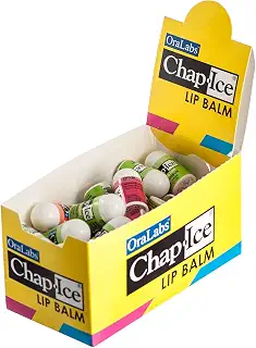 Chap Ice Mini Lip Balm Assorted Flavors 50 Count