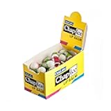 Chap-Ice® | Premium and Traditional Lip Balm for Chapped, Dry, or Windburned Lips | Pocket Size Display with Assorted Flavors - Cherry, Citrus Orange, Kiwi Lime - 50 Mini Sticks (0.10oz/3g)