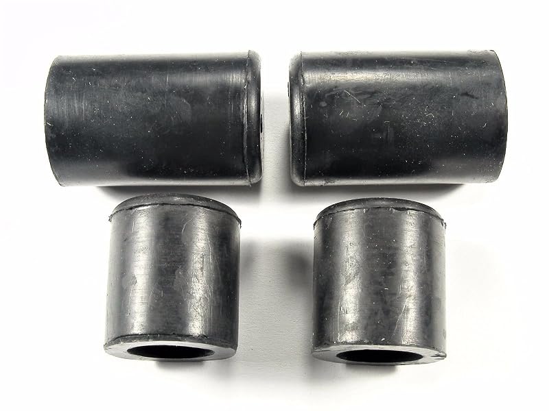 Tampas de desvio do radiador de ar quente Retro-Motive para mangueiras de 5/8" e 3/4" – Kit com 4 unidades