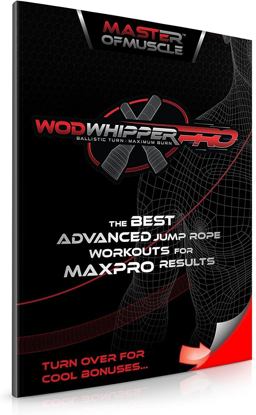 Jump Rope for Speed - Adjustable SELF-Locking - Smooth 360 Degree Spin for Rapid Jumping Workout + 2 Cable Ropes + 1 Rope Protector + Free Cross Fitness Rope Ebook and Carry Case (Black)