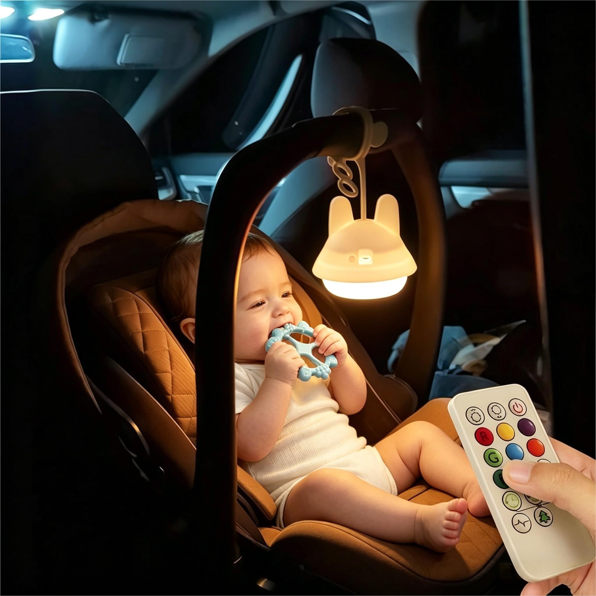 ShaArkMango Kids Penguin Night Light, 9 Colors, Battery Operated, Safe Silicone Material, Perfect for Nursery, Bedroom, and Playroom