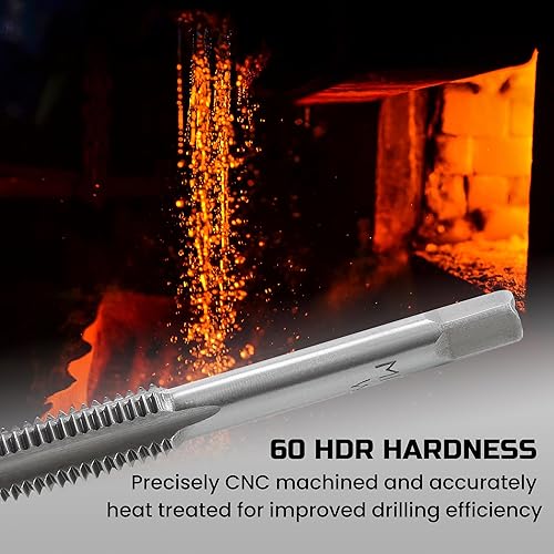 Miniatura 3 de Juego de 40 llaves y troqueles, kit de herramientas de reenhebrado, hilos gruesos y finos para cortar roscas externas e internas, kit de