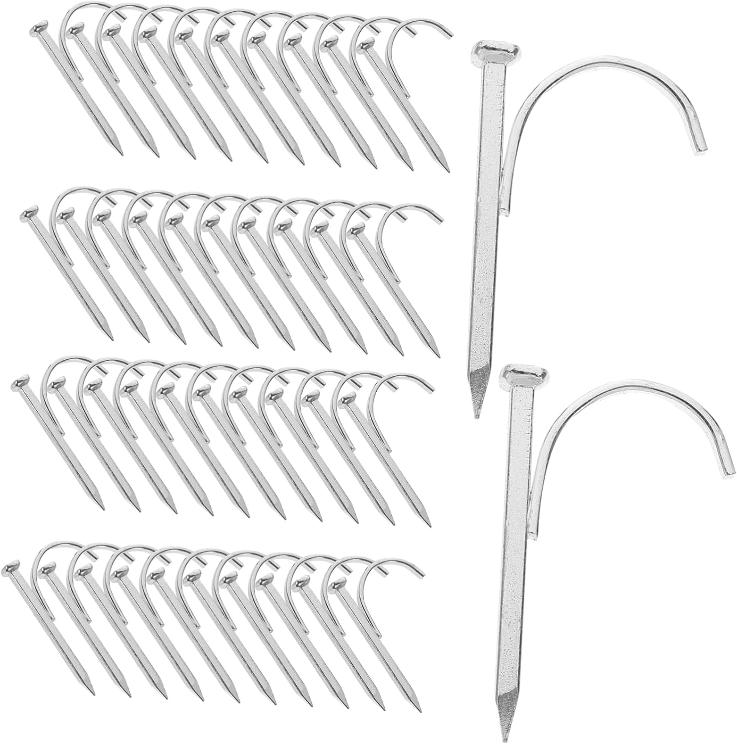 1bag Hook Tails Hook Nails for Pipe Support Random Easy Installation for Cpvc for and Plumbing Applications