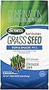 Scotts Turf Builder Grass Seed Sun & Shade Mix with Fertilizer and Soil Improver, Thrives in Many Conditions, 5.6 lbs.
