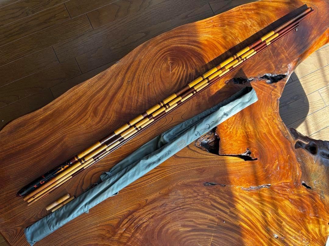 一文字 大八 15.1尺 和竿 竹竿 ヘラ竿 一文字 大八 15.1尺 和