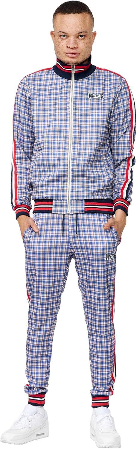 Lonsdale mens The Gentlemen Men's Tracksuit, Slim Fit