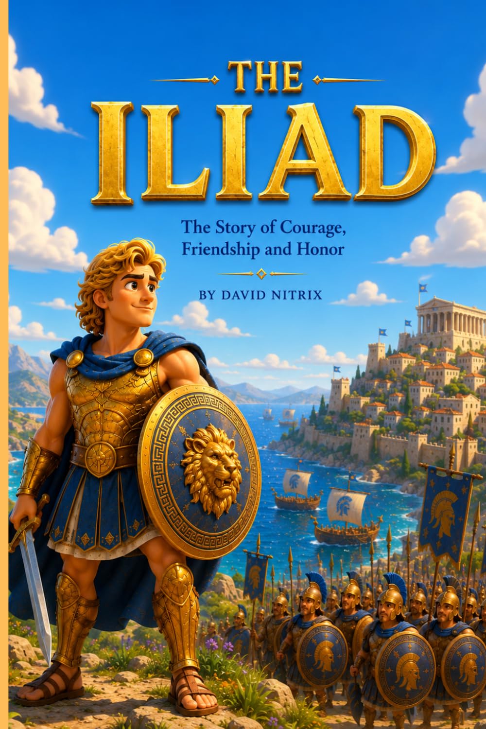 The Iliad: The Story of Courage, Friendship and Honor (Little Heroes of the Ancient World)