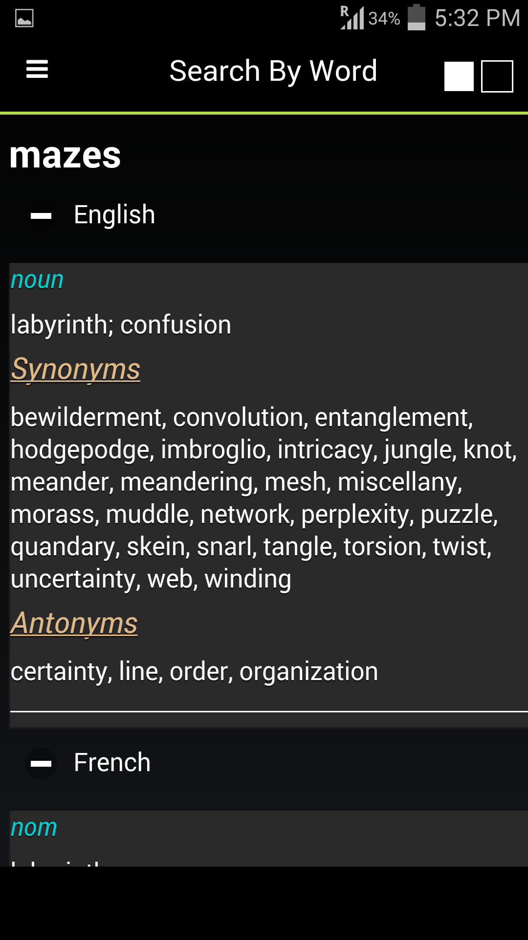 Offline Thesaurus Vocabulary 3 in 1Amazon.inAppstore for Android
