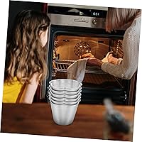 Vista 7 de GETLF 6pcs Cake Mold Molde Para Flan Mini Cheesecake Pan Chocolate Pan Tart Dariole Mold Cupcake Pans Baking Tins Muffin Cups Egg Cake Pan Mini Cake