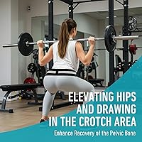 Vista 5 de Si Joint Belt for Women and Men, Breathable & Adjustable Sacroiliac Belt Sciatica Pain Relief Brace for Lower Back, Sacroiliac, Sciatic, Pelvic