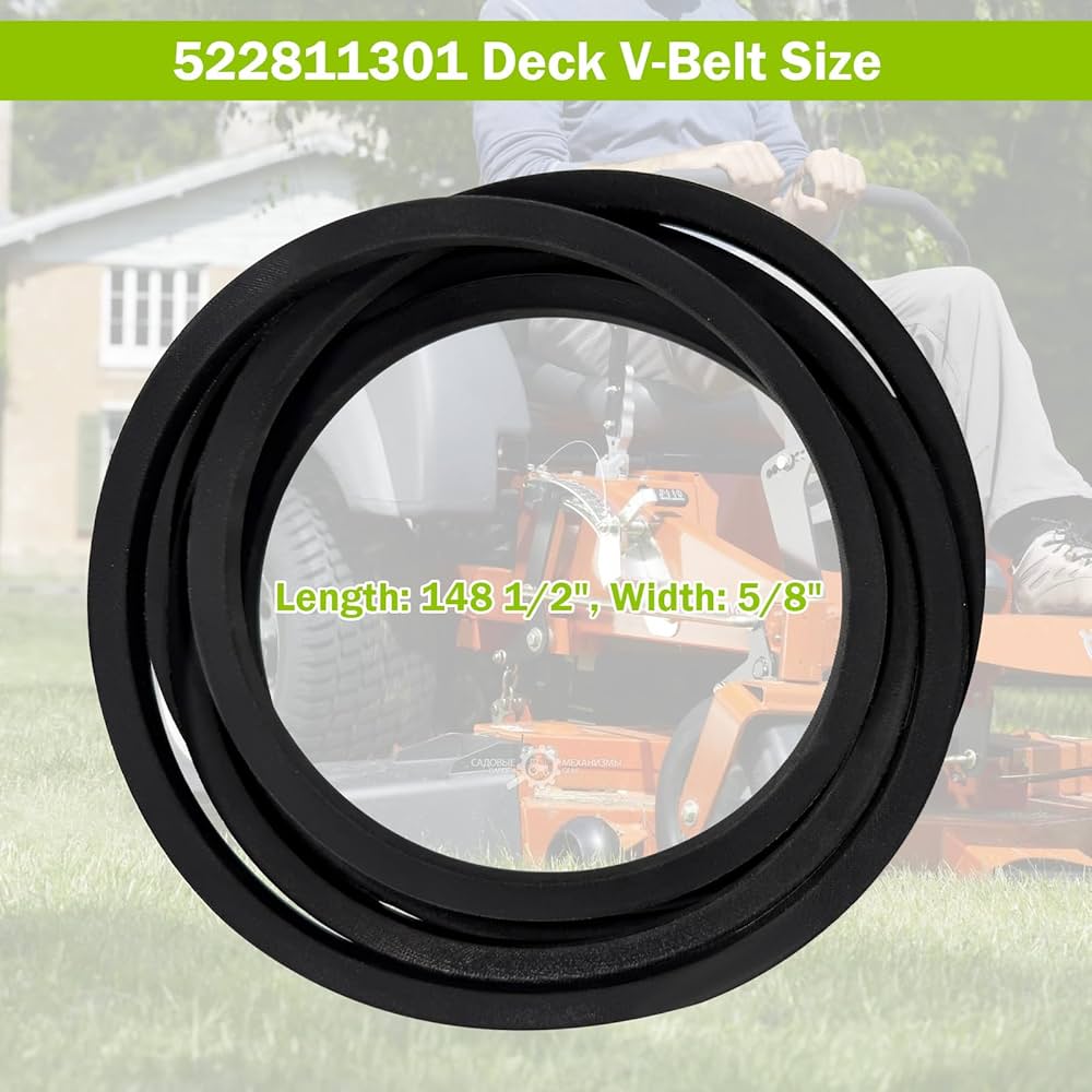 Amazon.com : 522811301 Lawn Mower Belt Replacement for