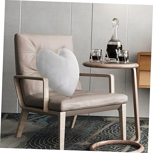 Miniatura 6 de SEWOART Almohada de corazón de durazno Cojín de guardería Cojín de silla Cojín de piso Inserto en forma de corazón Relleno de almohada al aire libre