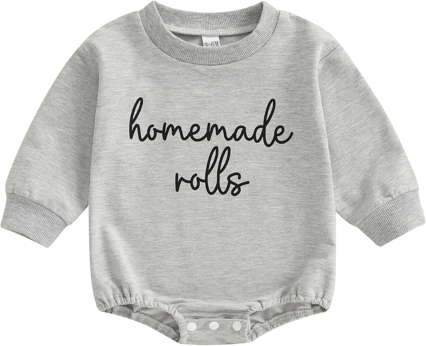 Baby Long Sleeve Onesie, Bodysuit Holiday Ovesized Sweatshirt Bubble Romper, Fall Winter Infant Clothes