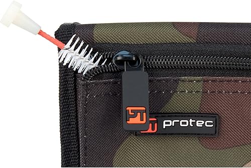 Miniatura 12 de Protec Bolsa de boquilla de trombón doble con cierre de cremallera Negro,Camouflaje,https:/ www.Yaxa/dp/undefined