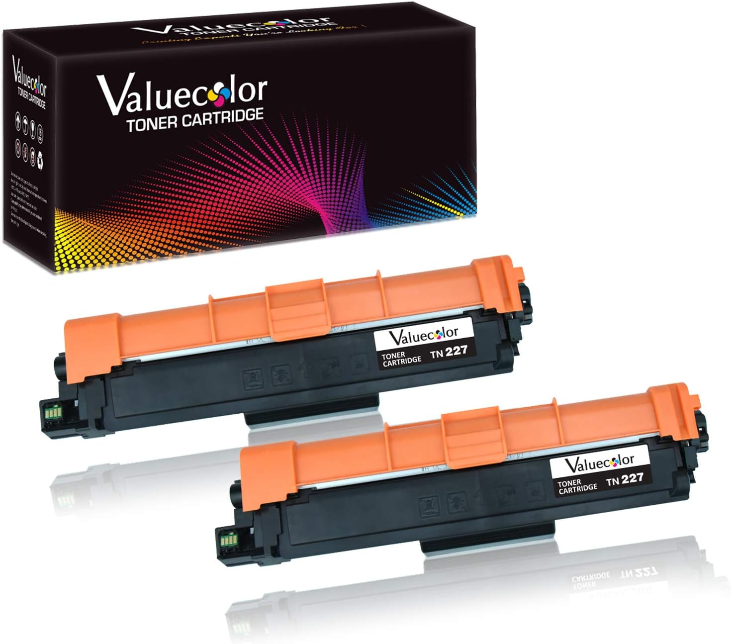 ValueColor 2 Pack Compatible Canon 128 CRG128 Toner Cartridge Replacement Compatible Canon ImageCLASS D530 D550 MF4570dw MF4570dn MF4770n MF4880dw MF4890dw MF4580dn MF4420n MF4450 FaxPhone L190 L100