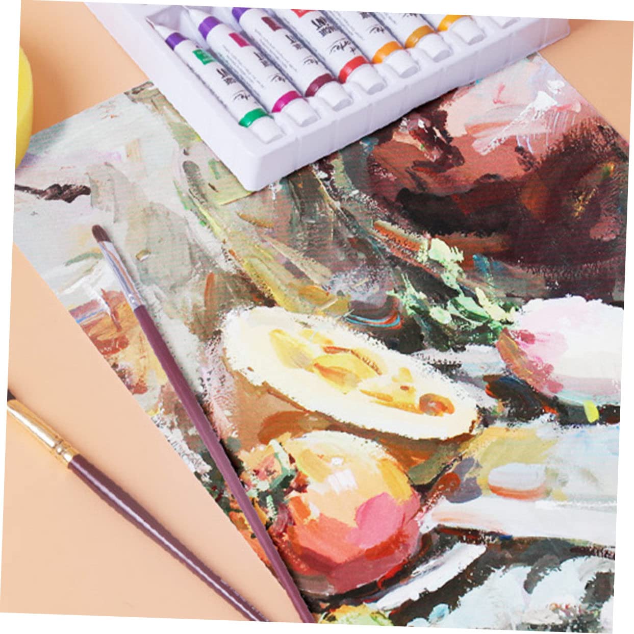 TEHAUX Papier à Croquis 8k 180g Pour Garçon Et Filles, 60 Feuilles Gouache Pratique, Papier De Peinture Polyvalent, Fournitures D'art Scolaire Et Loisirs Créatifs, Usage Intérieur Et Extérieur