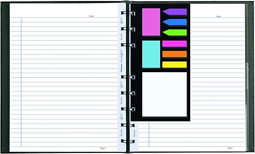 Rediform Blueline MiracleBind - Accesorio para cuaderno, notas adhesivas, papeles de colores surtidos (AFA9050SN)