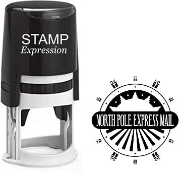 StampExpression - North Pole Express Mail Christmas Stamp A-76262