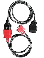 Vista 4 de Cable de extensión OBD2 para todos los lector de códigos y herramienta de escaneo de diagnóstico, adaptador de cable extensor de diagnóstico de 5