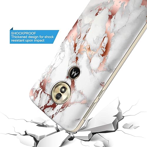 Miniatura 4 de Funda para Moto E5 Plus, Moto E5 Supra con protector de pantalla, delgada antiarañazos, linda funda protectora contra caídas para Motorola E Plus (5