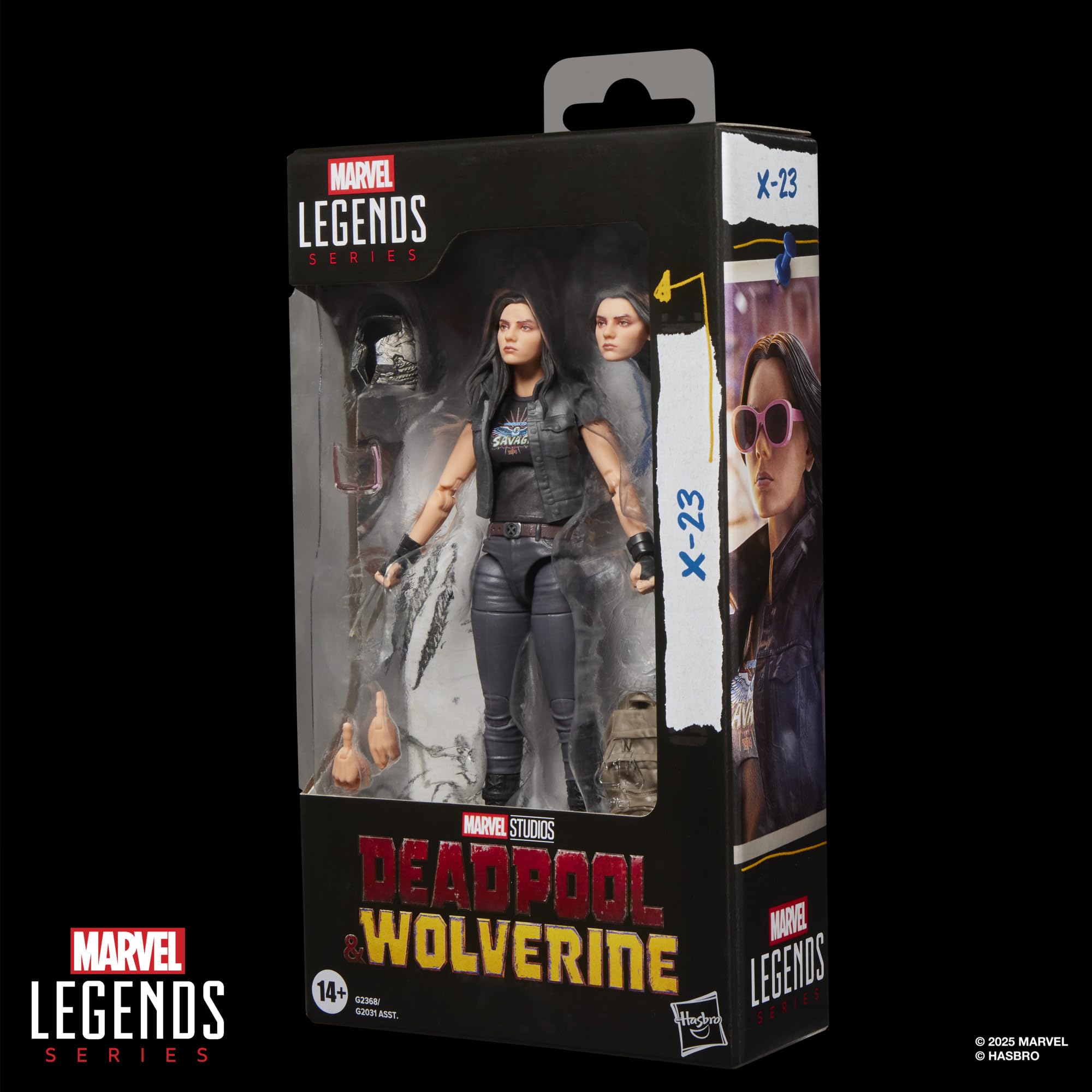 X-23 z serii Marvel Legends, kolekcjonerska figurka w skali 15 cm na prezent z filmu Deadpool & Wolverine wytwórni Marvela