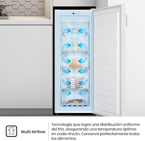Hisense FV191N4AW2 freezer/ TotalNoFrost/ Superfreeze/ Door alarm/ Multiflow 360°/ BigBox/ 143.4 cm/ freezer compartment 147 l/ 41 dB/ 205 kWh/white - 6