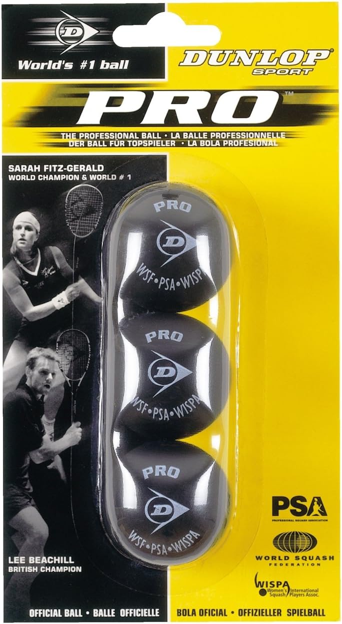 Ensemble Squash Wilson Pro Team - 2 Raquettes, étuis Et 3