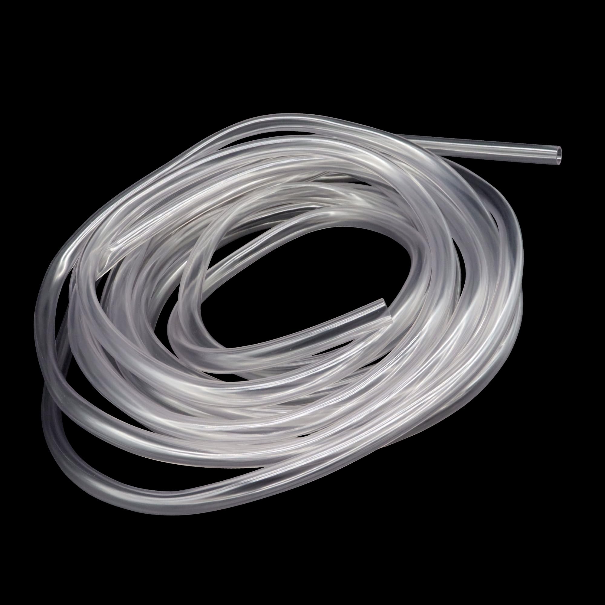 Lavmhab Clear Pvc Tubing 6Mm Id X 9Mm Od – 9M Flexible Vinyl Hose For Water, Air & Aquarium Use, Lightweight Plastic Pipe