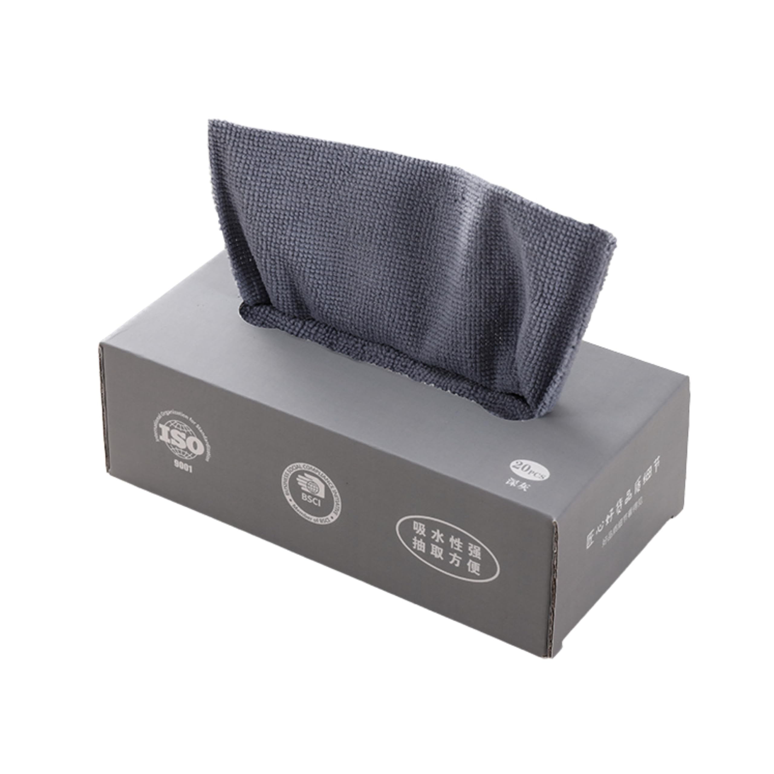 HANDZY Handle Eazy Superfine Fiber Strong Water Absorbant Reusable Clothes for Easy Cleaning 20 Pcs | Dusting Cloth for Home Cleaning | Grey (B0CX4S1WD6) Amazon Price History, Amazon Price Tracker