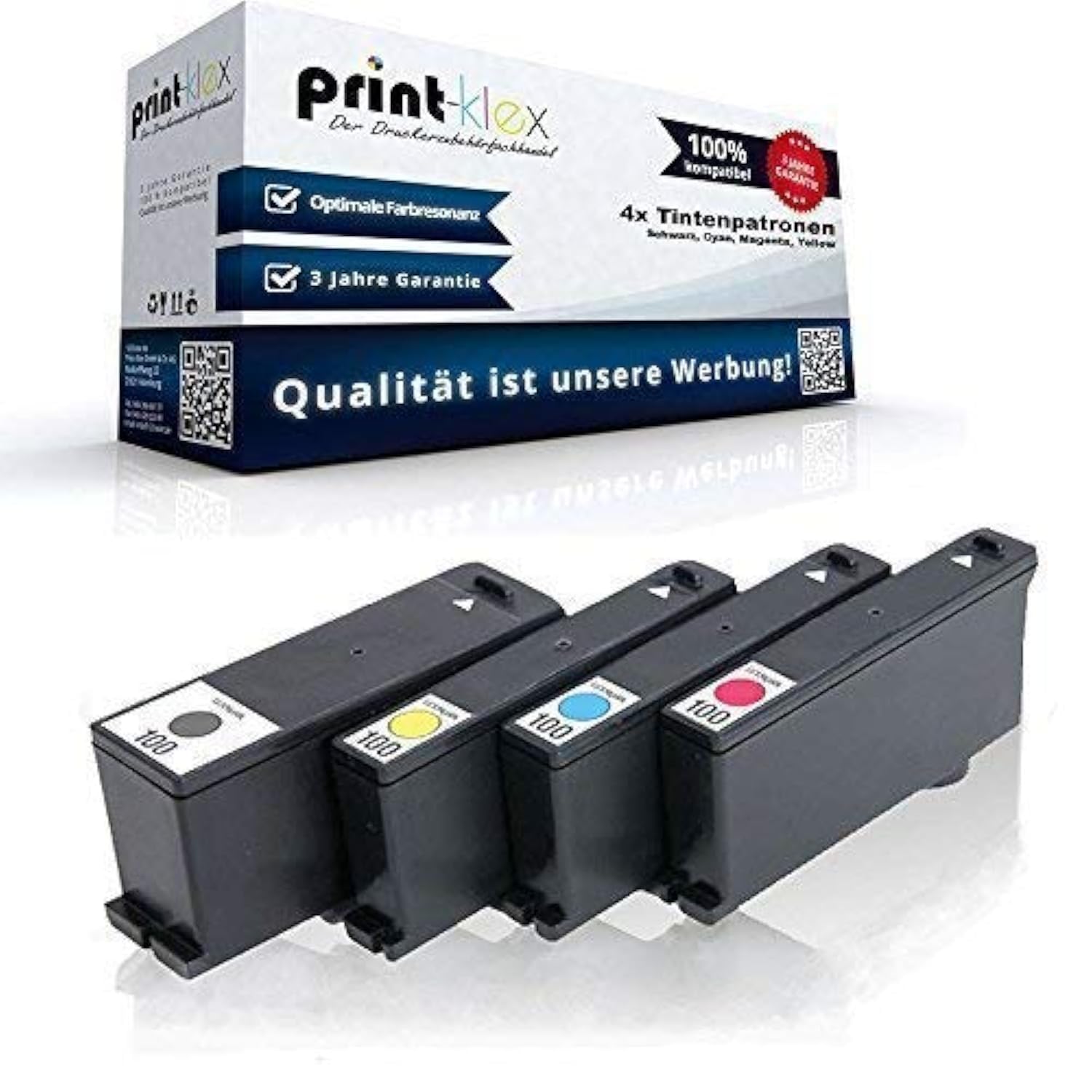 X 100 VI 3 Cartucce Inchiostro Nero 100XL Compatibili Lexmark - Per Stampanti PRO 205, 705, 805 Cartucce Compatibili Lexmark 100XL - Foto 10