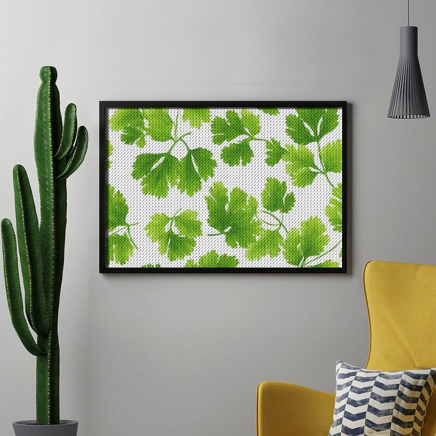 Parsley Leaves 5D Diamond Art Kits for Adults Full Round Drill Crafts image 5