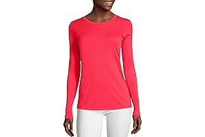 Layer 8 Women's Long Sleeve Crewneck T-Shirt For Maximum Performance