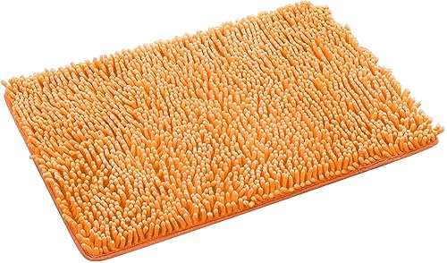Tapete de cocina lavable, tapete de baño naranja, tapete de baño rosa, antideslizante, suave y cómodo, duradero, grueso, lavable a máquina, para disponible en Yaxa Venezuela
