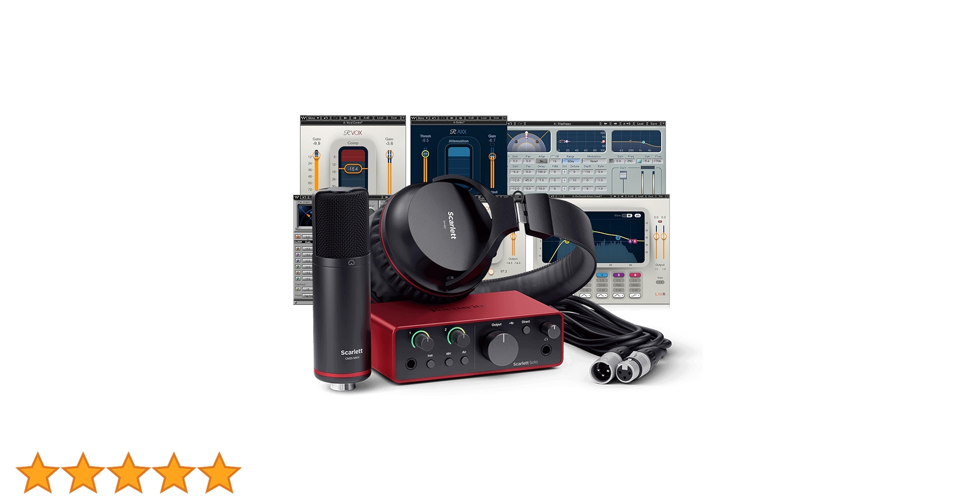 Focusrite Scarlett Solo Studio 第4世代 セット Scarlett Solo Studio 4th Generation | Focusrite