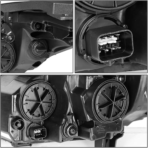 Miniatura 5 de Auto Dynasty Faros delanteros de montaje de faros delanteros compatibles con Sonata 15-17
