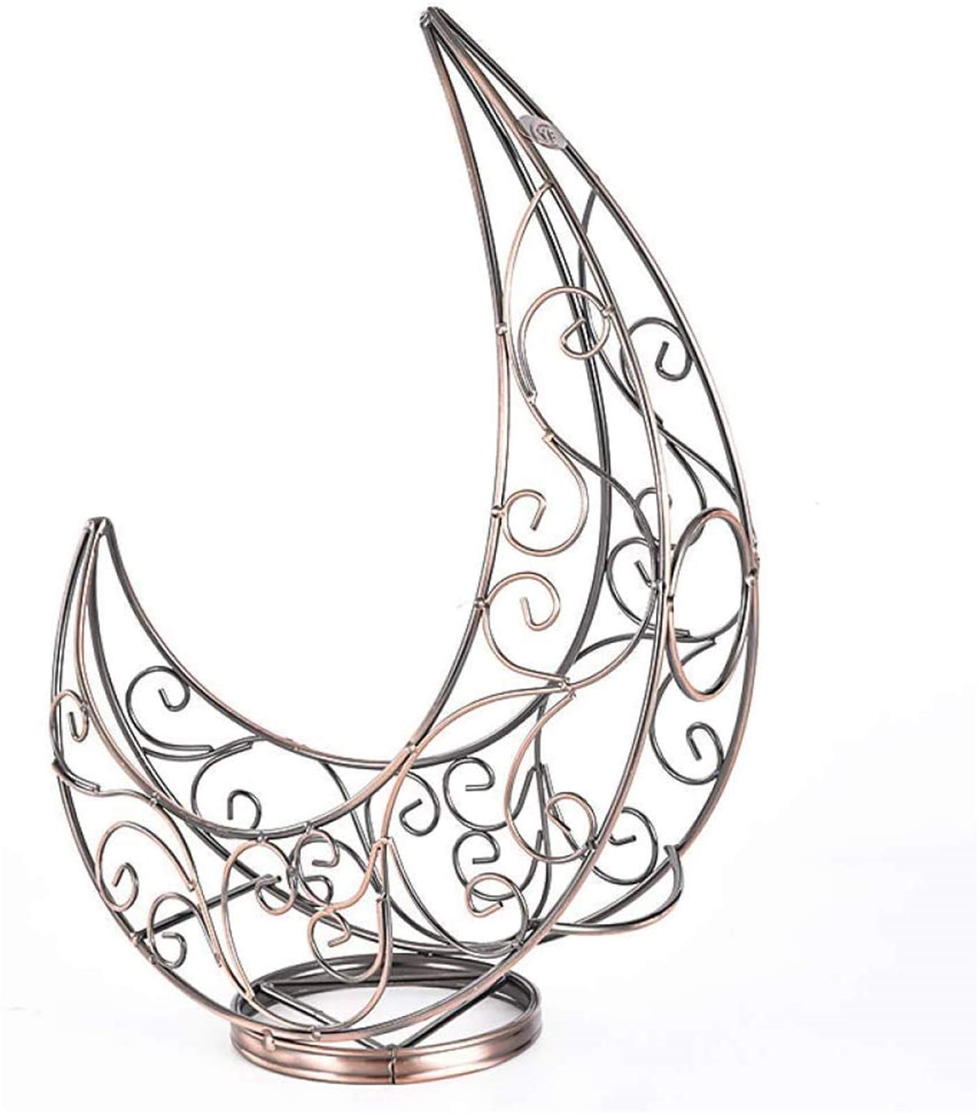 Range-bouteille en fer forgé style européen pour décoration de table