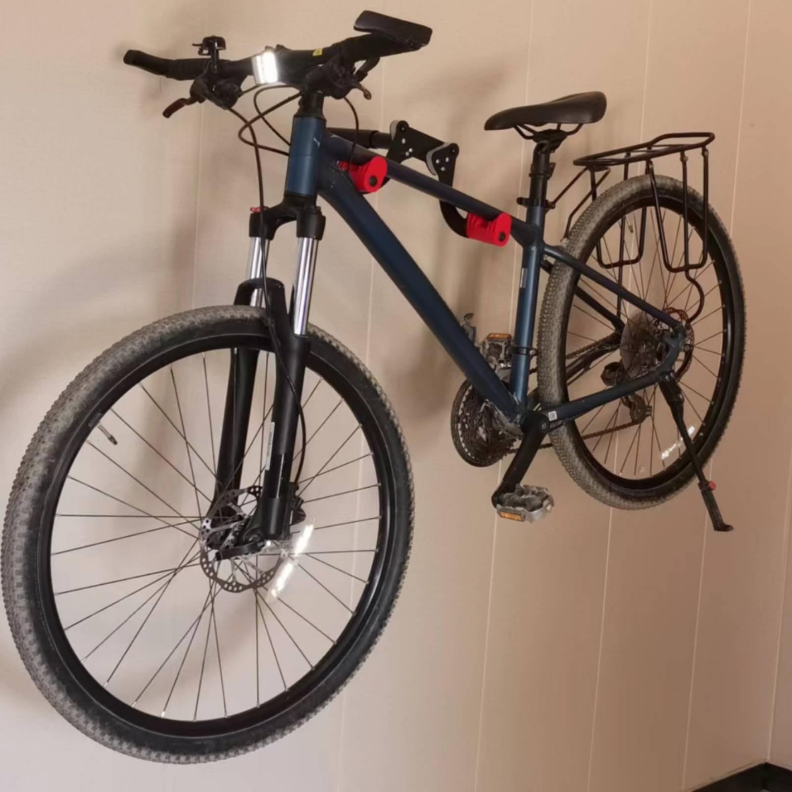 Harilla Portabici da Parete Regolabile Portabiciclette da Parete Antigraffio per Ciclisti, Garage, Appartamento
