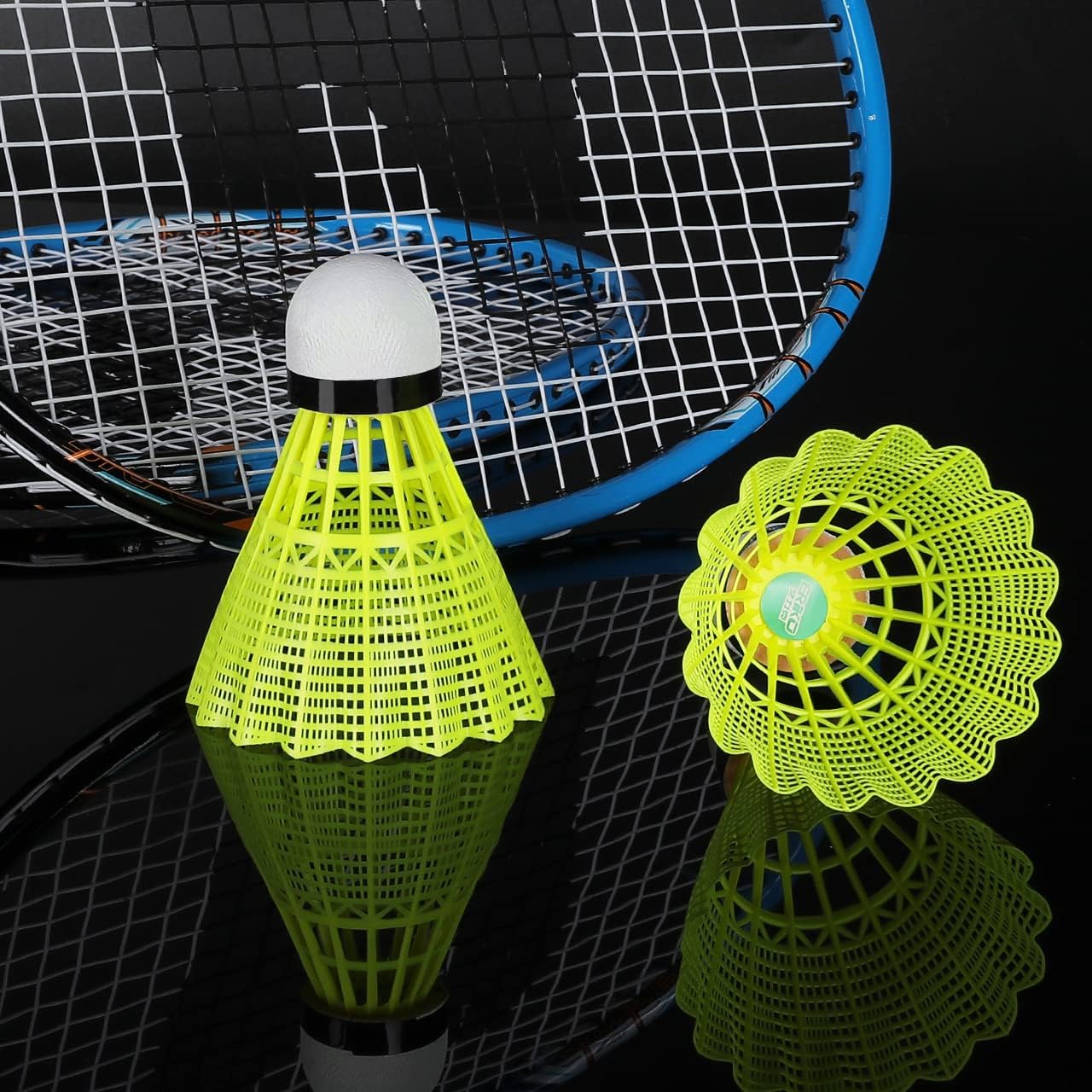 Philonext Goose Feather Badminton Shuttlecocks Birdies, 12 Pack Stable Durable Hight Speed Training Badminton Balls for Indoor & Outdoor Practice Sports Activities