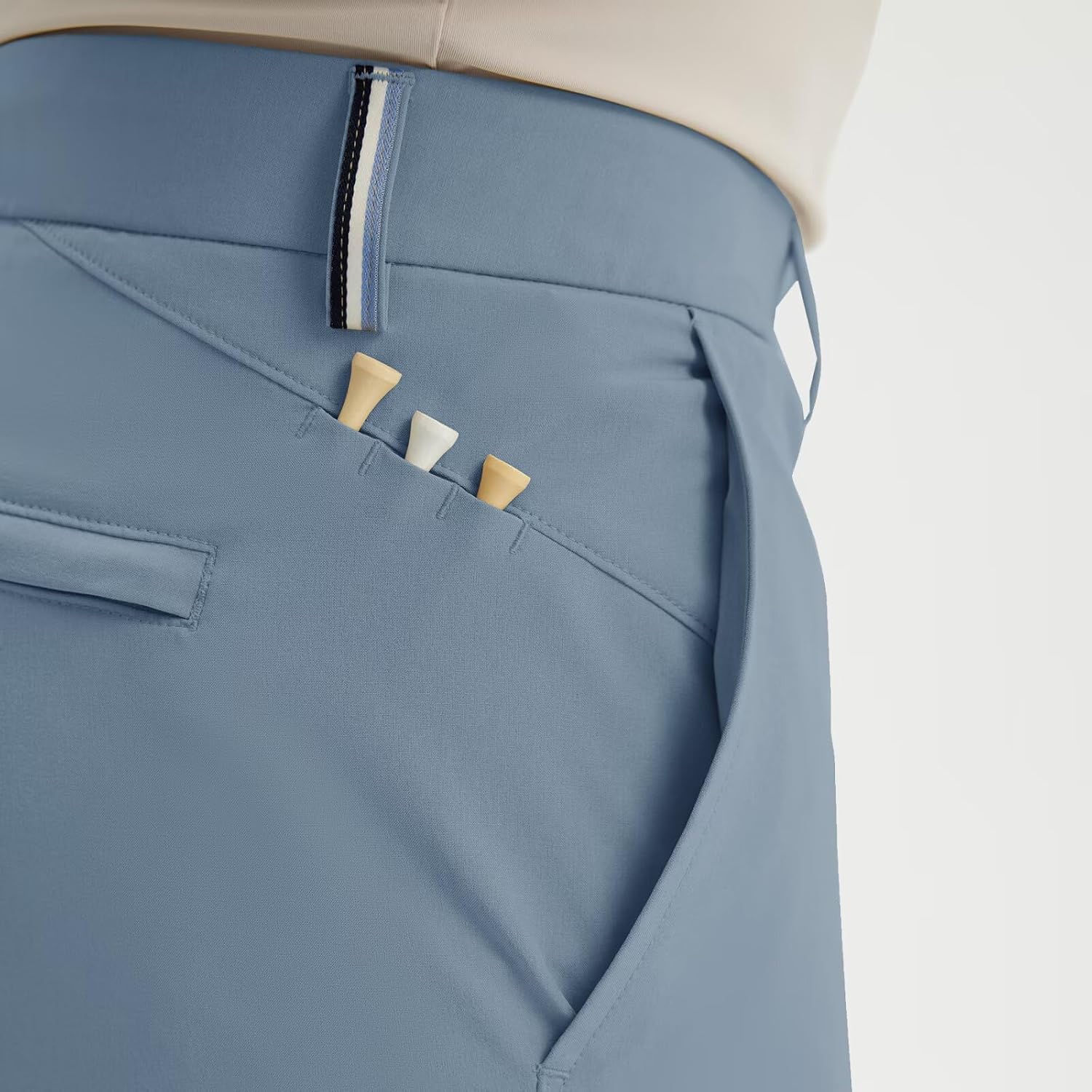 M MAELREG Mens Golf Pants with 4 Pockets - 30"/32"/34" Lightweight Water Repellent Work Dress Pants Casual Comfy Trousers