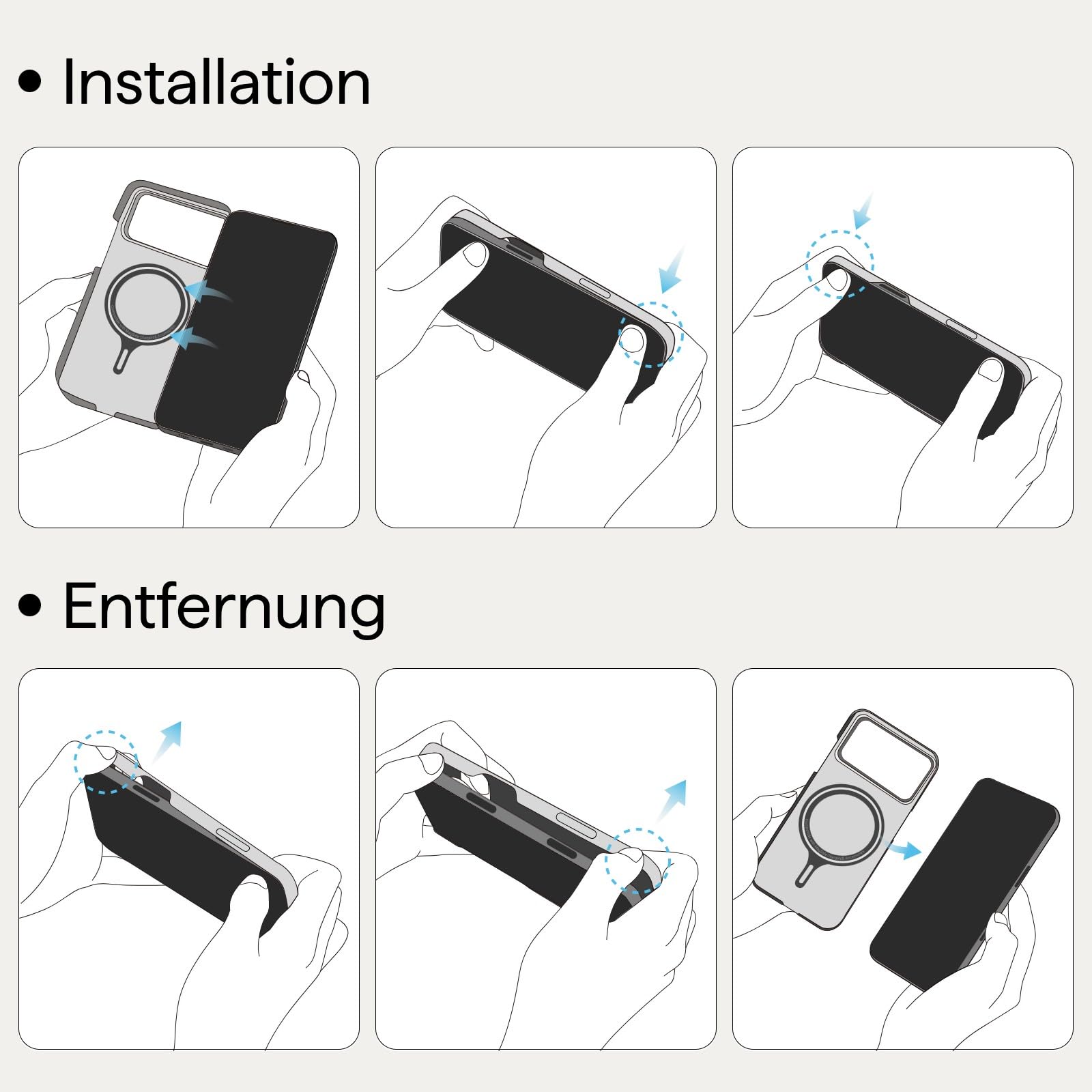 pitaka Ultradünne Hülle für iPhone 17 Pro aus Aramidfaser Schwarz/Grau | Aramidfaser Hülle 0,9mm dünn mit Kamerasteuerung Magsafe-kompatibel Slim Minimalistisch für Business & Alltag